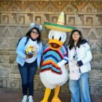 Mi princesa y yo con Donald en Epcot